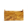 Olive Wood Bread Box - 245 x 198 mm - Hendi