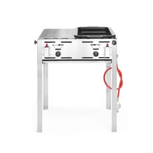 Professional Gas Barbecue Roast-Master Maxi - 11.6 kW - Hendi