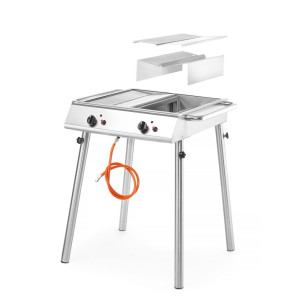 Gas Grill BBQ HENDI | Professional performance and practicality