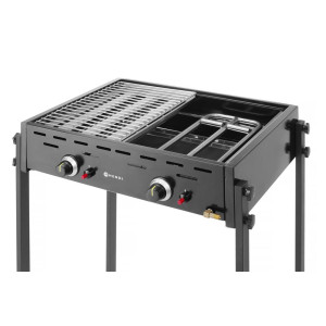 Barbecue 2 Burners Gas HENDI: Performance and Professional Flexibility