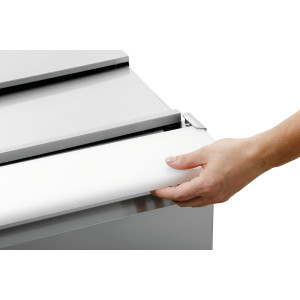 Saladette - 3 πόρτες - 4 Δοχεία 1/1 GN