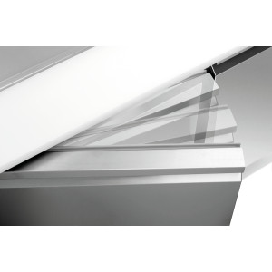 Saladette - 3 πόρτες - 4 Δοχεία 1/1 GN