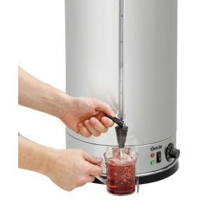 Hot water dispenser 28L - Insulated dispenser / Samovar / Professional hot wine pot Casselin