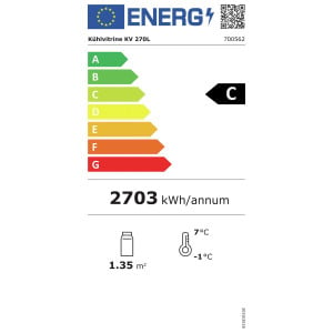 Ψυγείο επαγγελματικής χρήσης KV για επαγγελματίες στον τομέα της εστίασης