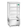 Mini Professional Refrigerated Display Case Bartscher - 78 L Stainless Steel