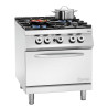 4-burner stove series 900 - Gas Oven GN 2/1 by Bartscher