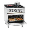 Four-burner range series 900 - Gas oven GN 2/1 from the brand Bartscher