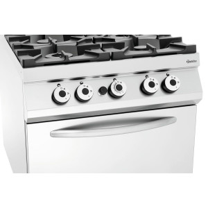 Four-burner range series 900 - Gas oven GN 2/1 from the brand Bartscher