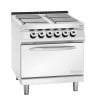 Electric stove with 4 plates - Electric oven GN 2/1 from the brand Bartscher