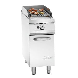 Grill με πέτρες λάβας αερίου - Πλάτος 400 από τη μάρκα Bartscher