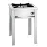 Gas stove on professional feet - 1 burner - 280 mm Bartscher 1050603