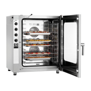 Four Mixte à Vapeur M10110 - Bartscher

Steam Combination Oven M10110 - Bartscher