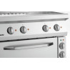 Four-burner Electric Stove 700 - With Electric Oven - Bartscher