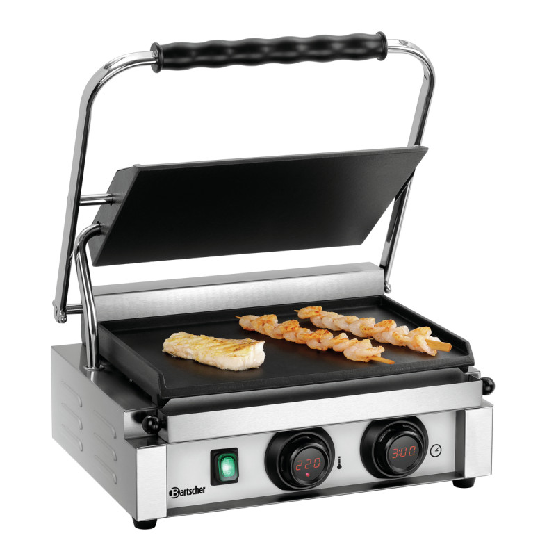 Panini Grill - Smooth Plates - BARTSCHER