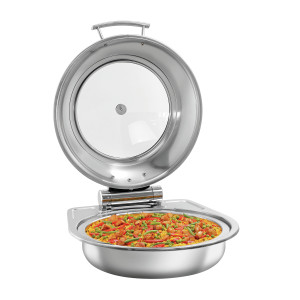 Round Flexible Chafing Dish with Removable Lid - 6.2 L - Bartscher