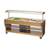 Refrigerated Salad Bar Buffet - 6 x GN 1/1