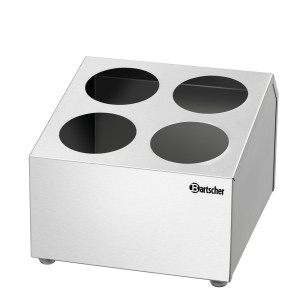 Δίσκος για Μαχαιροπίρουνα για 4 Δοχεία Μαχαιροπίρουνων - Bartscher