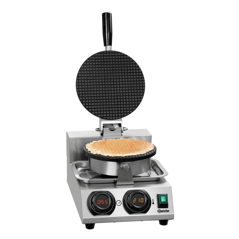 Stainless Steel Cone Waffle Maker - 1000 W - Bartscher