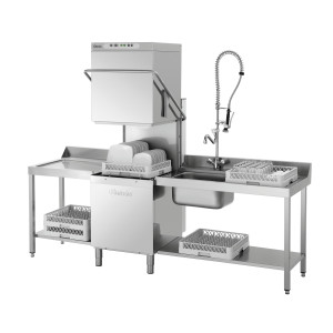 Bartscher DS 500 hood-type dishwasher: efficient and professional