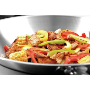 Wok à induction 70/293 Bartscher : Puissance 7000W, cuisson professionnelle