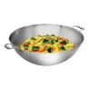 Professional Bartscher wok pan - Stainless steel - 22L