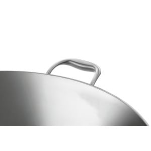 Professional Bartscher wok pan - Stainless steel - 22L