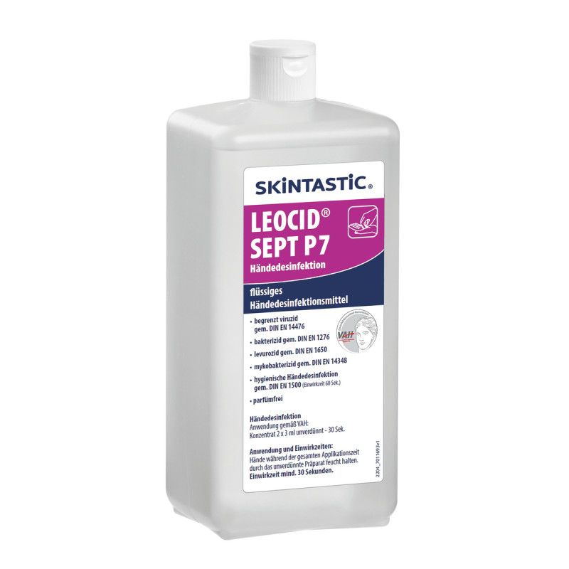 Αποτελεσματική απολύμανση με SKINTASTIC® LEOCID SEPT P7 - Bartscher