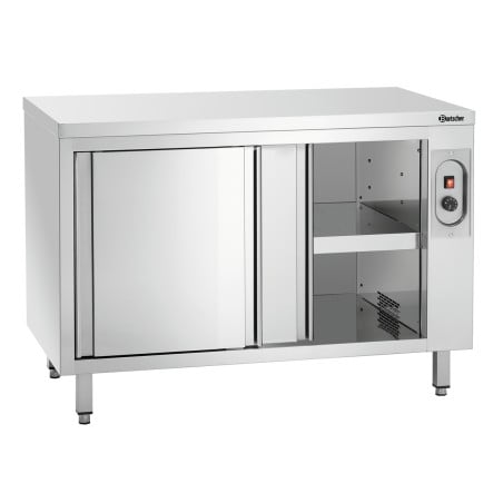 Heated cabinet 700, L1200 - Bartscher professional stainless steel