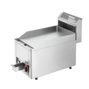 Plancha GPL 320E-G Bartscher: Smooth chrome plate and power 3000W