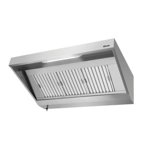 Professional wall-mounted hood 900, L1600 Bartscher stainless steel AISI