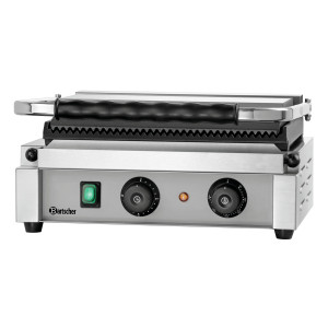 Grill contact Panini-T Bartscher : Υψηλής απόδοσης γκριλ επαφής για πανίνι και σάντουιτς