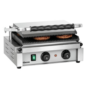 Grill contact Panini-T Bartscher: High-performance contact grill for paninis and sandwiches