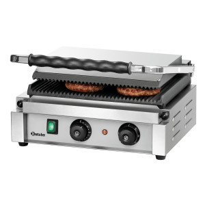 Grill contact Panini-T Bartscher : High-performance Gril à contact pour paninis et sandwichs