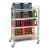 Robust beverage bin cart for catering professionals