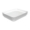 High-end white melamine presentation dish - 17W-150x190 Bartscher