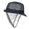 Navy Blue Trilby Hat With Mesh - Size S 550 mm - FourniResto - Fourniresto