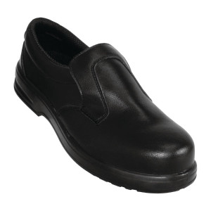 Mocassins De Sécurité Noirs - Taille 40 - Lites Safety Footwear - Fourniresto