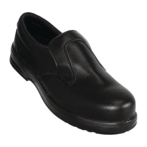 Black Safety Moccasins - Size 44 - Lites Safety Footwear - Fourniresto