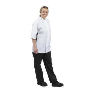 Λευκό μπλούζακι μαγειρικής Nevada - Μέγεθος S - Whites Chefs Clothing - Fourniresto