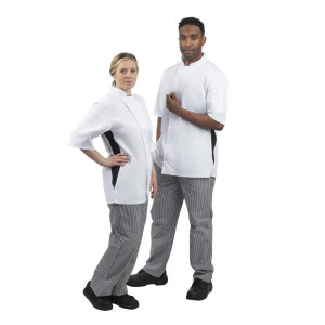 Λευκό μπλούζακι μαγειρικής Nevada - Μέγεθος S - Whites Chefs Clothing - Fourniresto