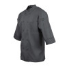 Veste De Cuisine Mixte Grise - Taille L - Chef Works - Fourniresto