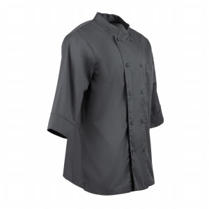 Veste De Cuisine Mixte Grise - Taille M - Chef Works - Fourniresto