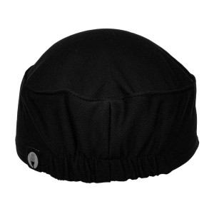 Total Black Kitchen Skull Cap - Chef Works - Fourniresto