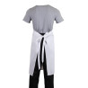 Standard White Server Apron 1000 X 700 mm - Whites Chefs Clothing - Fourniresto