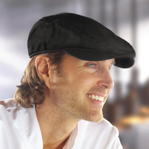 Casquette Tendance Noire Avec Bandeau Intérieur Absorbant - Taille L/Xl - Chef Works - Fourniresto