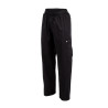 Unisex Fit Cargo Black Kitchen Pants - Size L - Chef Works - Fourniresto