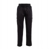 Unisex Black Cargo Fit Kitchen Pants - Size M - Chef Works - Fourniresto