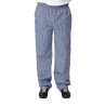 Pantalon de Cuisine Mixte Vegas à Petits Carreaux Bleus et Blancs - Taille XS - Whites Chefs Clothing - Fourniresto