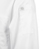 White Unisex Long Sleeve Calgary Kitchen Jacket - Size XL - Chef Works - Fourniresto