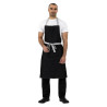 Tablier Bavette Denim Noir Southside en Polycoton 700 x 1000 mm - Whites Chefs Clothing - Fourniresto